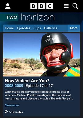 地平线系列： 你有多暴力？封面图