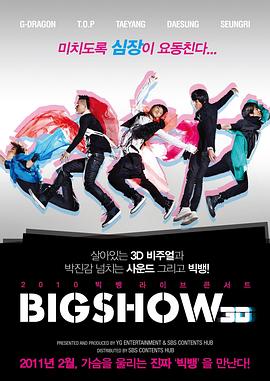 2010 Big Bang演唱会Big Show 3D封面图