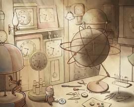 棕色的时钟封面图