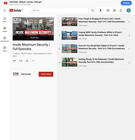 Inside Maximum Security封面图