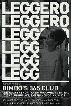 娜塔莎·赖格罗：Bimbo&#39;s现场封面图