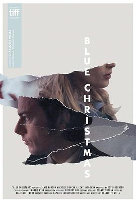 蓝色圣诞节封面图